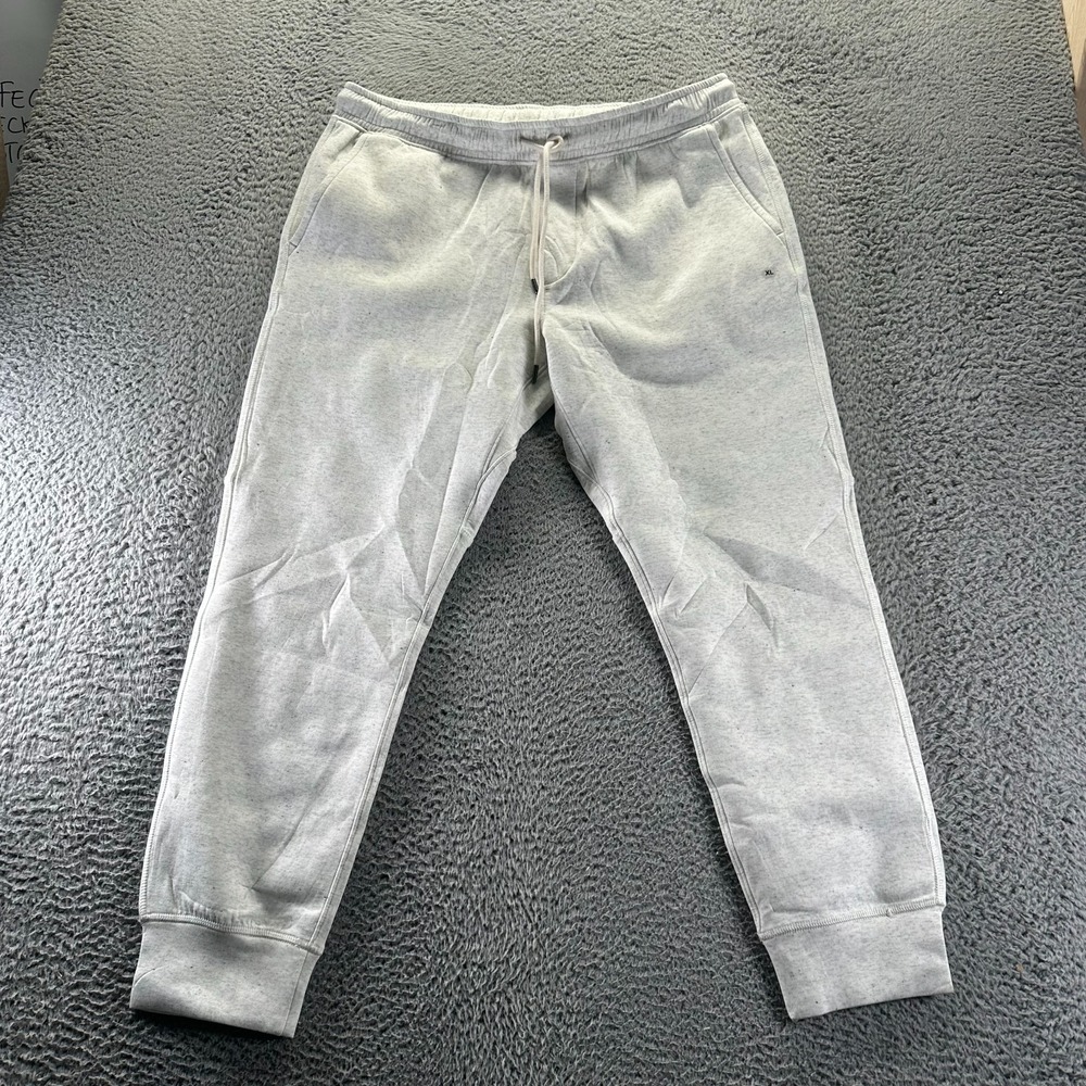 American Eagle Outfitters Pant Mens XL White Jogger Tapered Activewear Stretch